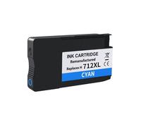 LIALTAOYA Ink Cartridge for H-P712 For H-P DesignJet T650 T630 T250 T230 T210 Printer(Cyan)