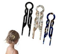 Lialysoff Hair Pin, 2025 New Lialys Hair Pin,Effortless Elegance for All Hair Types - Comfortable All-Day Hold - 3-Piece Set, Hair Styling Accessories (N)