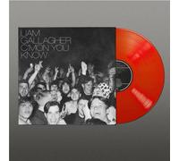 Liam Gallagher C'mon You Know [Limited Edition Red Vinyl] LP in Black Liam Gallagher Black