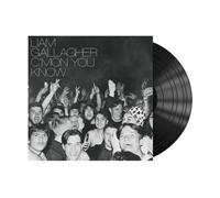 Liam Gallagher C'mon You Know Vinyl LP in Black Liam Gallagher Black