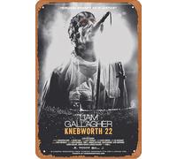 Liam Gallagher: Knebworth 22 Film Metal Tin Sign Wall Home Wall Art Metal Tin Sign,cave,bar,Club, Metal Tin Sign 8x12 Inches
