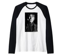 Liam Gallagher Oasis Wonderall By Michael Robert Williams Raglan Baseball Tee