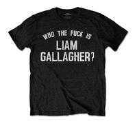 Liam Gallagher - ROCKOFF Liam Gallagher Who The... T Shirt M Black