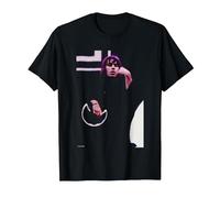 Liam Gallagher Tambourine Oasis by Andy Willsher T-Shirt, Men, Black, Large