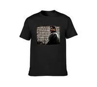 Liam Neeson Taken Retro Movie Quote Fan Poster T-Shirt Mens Balck Tees Unisex Shirt M