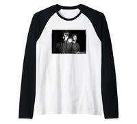 Liam & Noel Gallagher Oasis Portrait Michael Robert Williams Raglan Baseball Tee