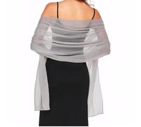 Liameph Shawl for Women,Silver Scarf,Sparkling Metallic Shawls,Light and Breathable,Fashionable and Versatile,a Gift for Family and Friends,Suitable for Evening Dress Wedding Party (Silver)