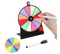 Liameph Spin the Wheel with Stand,Spinning Wheel for Prizes,Wheel of Fortune Spinning Wheel,with Pen and Spare Turntable,for Holiday Activities Carnival Games