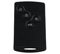 Liamgate Key Shell for Renault Koleos Captur Clio Duster Espace Fluence Grand Scenic Kadjar Kangoo Laguna Latitude Logan Master Megane with 4 Button Key