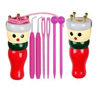 LIAMGUS 2 Pack French Knitting Dolly Set, French Knitting Doll Knitting Dolly Set, Beginners Knitting Kit for Beginners to Learn to Make Favorite Items Like Cushions Scarves Headbands Hats Socks