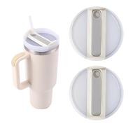LIAMGUS 2pcs 40oz Tumbler Lids, Stanley Cup Accessories, Spill Proof & Splash Resistant, Replacement Cup Tumbler Compatible With Straw Hole, Drink Covers