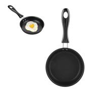 LIAMGUS Small Frying pan, Mini Frying Pan for One Egg, Non-Stick Frying Pan, Egg Frying pan, Mini Frying pan, Portable Camping Cooking Omelet Pan for Gas Stove Induction Hob (12cm)