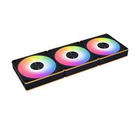 Lian Li UNI FAN CL Wireless 120mm Fan Black 3 Pack With Hub