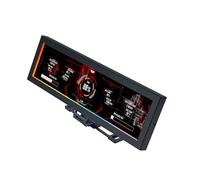 Lian Li 8.8" Universal Screen for PC - Dynamic Screen Control - Adjustable Mounting for Any Computer Setup - Customizable ARGB Frame - PC Temperature Display Panel - Mini Monitor (US88v1 Black)