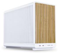 Lian Li A3-mATX Wood White Small Form Factor Steel Mesh PC Gaming Case
