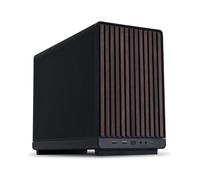 Lian Li A3 mATX PC Case - Black - Wood Front Panel - SFX/ATX PSU Support - 4 Slot GPU - High Airflow Compact Chassis