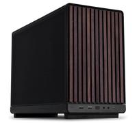 Lian Li A3 mATX PC Case - Black - Wood Front Panel - SFX/ATX PSU Support - 4 Slot GPU - High Airflow Compact Chassis
