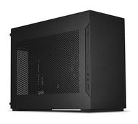 Lian Li A4-H2O X4 Mini-ITX Case with PCIe 4.0 Riser, Support for Triple-Slot GPU, 240mm Radiator, and Full Mesh Panels - Black
