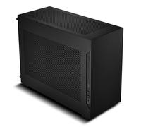 Lian Li A4-H2OX5 Mini-ITX Case-SFX Layout-PCIe 5.0 Riser-Black-A4H2OX5 | Triple-Slot Mount GPU, Aluminum Exterior & SPCC Steel Interior, 240mm AIO, SFX Sandwich Layout, PCIe 5.0