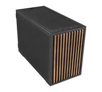 Lian Li B4-mATX Wood Mini Tower Black, Wood