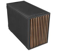 Lian Li B4 Wood Black Compact mATX Mesh PC Case - G99.B4X-WD.00