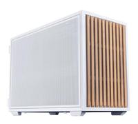 Lian Li DAN Cases B4 Wood Edition Micro-ATX PC Case, Beech/White | 21.3L SFF chassis, 358mm 4-slot GPU, ATX/SFX PSU, 360mm AIO with SFX PSU, 2x 120mm fans