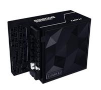 Lian Li Edge Serie - 1200W Full Modular Power Supply (Fan USB Hub Included) - Gold - ATX 3.1 - PCIE 5.1 Support - 12V-2x6 Connector - L-Shape Design for Dual Chamber Case - Black (EG1200G.BH)