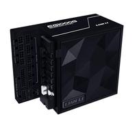 Lian Li Edge Series-1000W Full Modular Power Supply (Fan Hub Included) - Gold-ATX 3.0, 3.1-PCIE 5.1-L-Shape Design for Dual Chamber Case-120mm FDB Fan-Supports up to 4 USB Device - Black (EG1000G.BH)