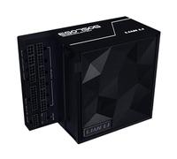 Lian Li EDGE750W Fully Modular Low-Noise ATX Power Supply - ATX 3.1 & PCIE 5.1 Compliant - Cybenetics Gold Efficiency - 12V-2x6 Cable - L-Shape Design - Without USB/Fan Hub - Black (EG0750G.B)