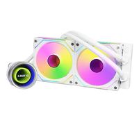 Lian Li Galahad II Trinity White SL AIO 240mm Performance ARGB CPU Water Cooler