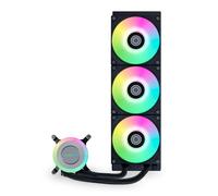 Lian Li GA II Lite 360 RGB AIO Liquid CPU Cooler, Black, 3x 120mm ARGB Fans, Alu