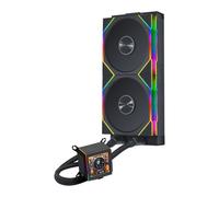 Lian Li Galahad II LCD 280mm AIO Liquid CPU Cooler, Black, 2x 140mm UNI FAN TL,