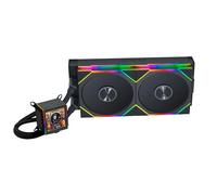 Lian Li Galahad II LCD TL Wireless Performance AIO CPU Cooler - Dual 140mm TL Fans, 2.88” IPS Screen, 8th Gen Asetek Pump, ARGB Lighting, L-Connect 3 Software, Premium Design 280mm Black