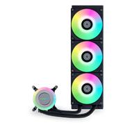 Lian Li Galahad II Lite 360 RGB 360mm AiO Liquid CPU Cooler in Black