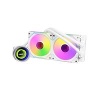 Lian Li Galahad II Trinity SL AIO 240mm Performance ARGB CPU Water Cooler - White