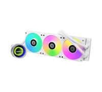 Lian Li Galahad II Trinity 360mm AIO Liquid CPU Cooler, White, 3 x 120mm ARGB Fa