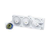 Lian Li Galahad II Trinity 360mm Performance AIO Liquid CPU Cooler, White, 3 x 1