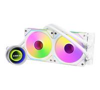 Lian Li Galahad II Trinity White SL AIO 240mm Performance ARGB CPU Water Cooler