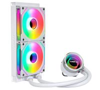 Lian Li Galahad II Trinity White SL AIO 240mm Performance ARGB CPU Water Cooler