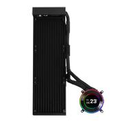 Lian Li Hydroshift II LCD-C 360N Black All-in-One Fanless CPU Cooler w