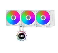 Lian Li HydroShift II LCD-C 360R White All In One CPU Cooler - 360mm