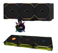 Lian Li HydroShift II LCD-C 360TL All In One CPU Cooler 360mm + TL LCD Wireless 120mm Triple Fan Pack