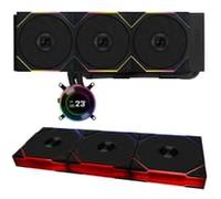 Lian Li HydroShift II LCD-C 360TL All In One CPU Cooler 360mm + TL Reverse Wireless 120mm Triple Fan Pack