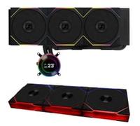 Lian Li HydroShift II LCD-C 360TL All In One CPU Cooler 360mm + TL Wireless 120mm Triple Fan Pack