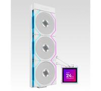 Lian Li Hydroshift II LCD-S 360TL White All-in-One CPU Cooler with LCD