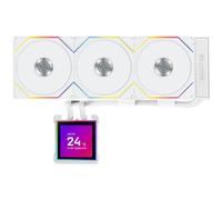 Lian Li HydroShift II LCD-S 360TL White AIO CPU Cooler - 360mm - G89.GHS2LCDS36TW.00