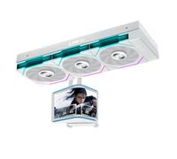 Lian Li HydroShift II OLED Curved 360P28 Processor All-in-one liquid cooler 12 cm White 1 pc(s)