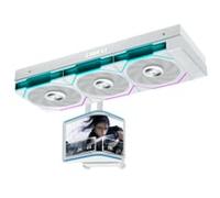Lian Li HydroShift II OLED Curved 360TL White All In One CPU Cooler - 360mm