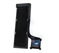 Lian Li Hydroshift LCD 360N All-in-One Liquid CPU Cooler, Black, 2.88" LCD IPS D
