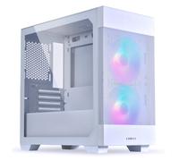 Lian-Li Lancool 205M Mini-ITX Tempered Glass Mid Tower Case - Mesh Snow
